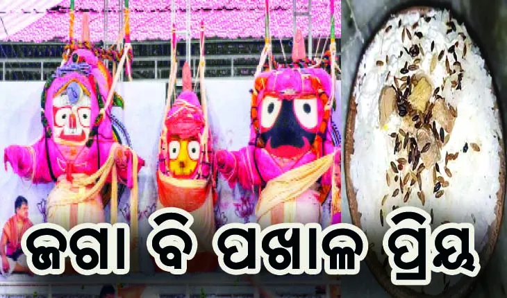 ଜଗନ୍ନାଥ ମହାପ୍ରଭୁ ବି ପଖାଳ ପ୍ରିୟ