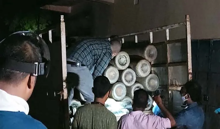ବେଆଇନ ଗଚ୍ଛିତ ୩୮ଅକ୍ସିଜେନ ସିଲିଣ୍ଡର ଜବତ, ଜଣେ ଅଟକ