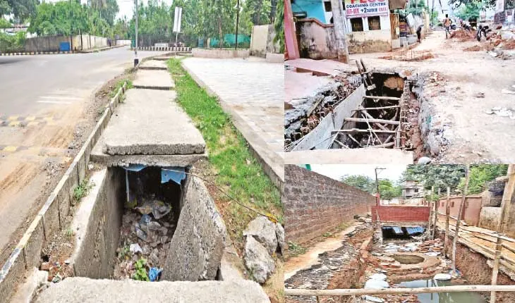 ଆସୁଛି ମୌସୁମୀ; ରାଜଧାନୀରେ ଅସଜଡ଼ା ଡ୍ରେନ୍‍