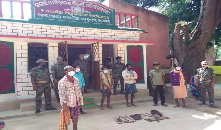 ବନ ବିଭାଗ ହାତରେ 6 ହରିଣ ଶିକାରୀ ଗିରଫ, ଶିକାର ସରଞ୍ଜାମ ଜବତ