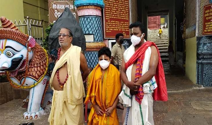 ଶ୍ରୀମନ୍ଦିରରେ ଦଇତା ପ୍ରବେଶ ନୀତି ଅନୁଷ୍ଠିତ