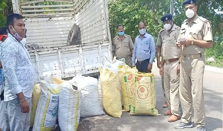 ଟ୍ରକରୁ ୨ କୁଇଣ୍ଟାଲରୁ ଉର୍ଦ୍ଧ୍ବ ଗଞ୍ଜେଇ ଜବତ, ଚାଳକ ଫେରାର