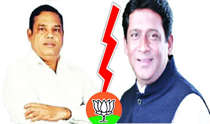 ଭୁବନେଶ୍ୱର ଜିଲ୍ଲା ବିଜେପି ଦୁଇଫାଳ