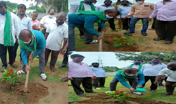 ଇଂଜଣା ଉଚ୍ଚ ବିଦ୍ୟାଳୟ ପ୍ରାଙ୍ଗଣରେ ବୃକ୍ଷ ରୋପଣ କାର୍ଯ୍ୟକ୍ରମ ଅନୁଷ୍ଠିତ
