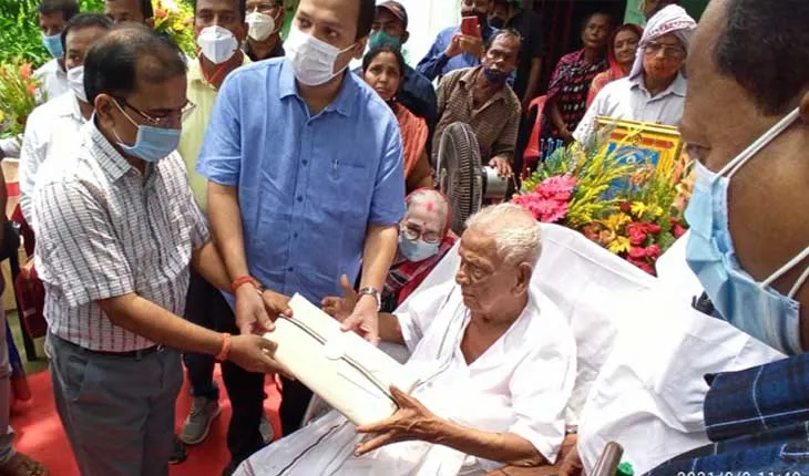 ବିଶିଷ୍ଟ ସ୍ୱାଧୀନତା ସଂଗ୍ରାମୀ ସାରଦା ପ୍ରସାଦ ରାୟ ପାଇଲେ ରାଷ୍ଟ୍ରପତି ସମ୍ମାନ