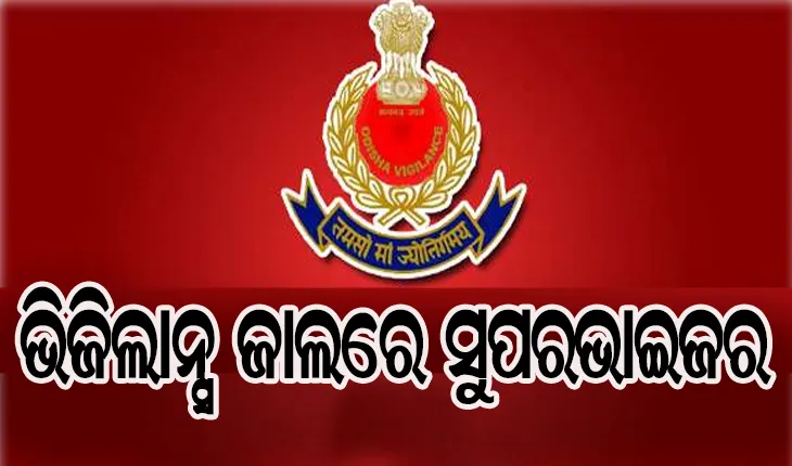 ଭିଜିଲାନ୍ସ ଜାଲରେ ଭଦ୍ରକ ସିଡିପିଓ କାର୍ଯ୍ଯାଳୟର ସୁପରଭାଇଜର