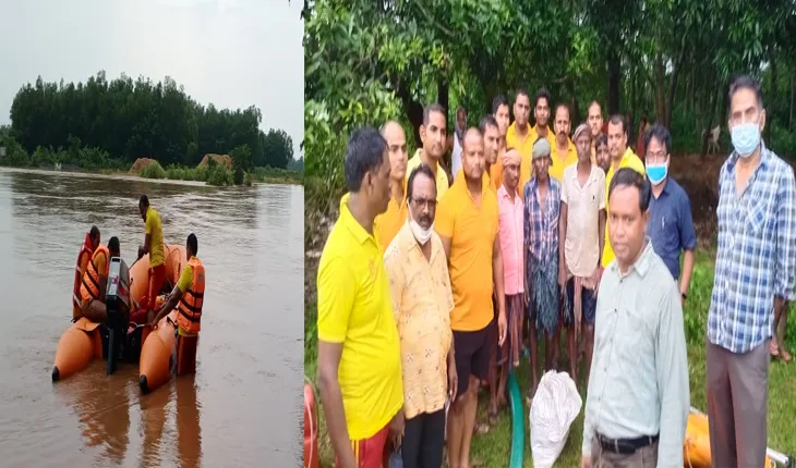 ୧୨ଘଣ୍ଟା ଜଳବନ୍ଦୀ ପରେ ଉଦ୍ଧାର ହେଲେ ପୋଲ ନିର୍ମାଣକାରୀ ସଂସ୍ଥାର ୪କର୍ମଚାରୀ