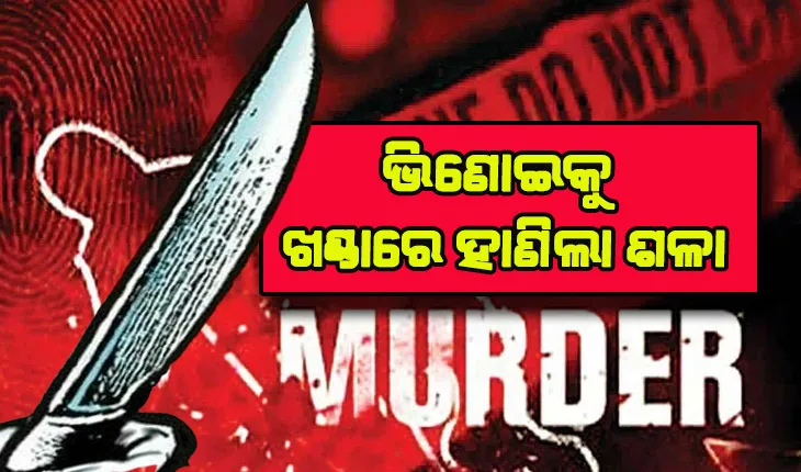 ରାଜଧାନୀରେ ଚାଞ୍ଚଲ୍ୟ: ଭିଣୋଇକୁ ଖଣ୍ଡାରେ ହାଣିଲା ଶଳା