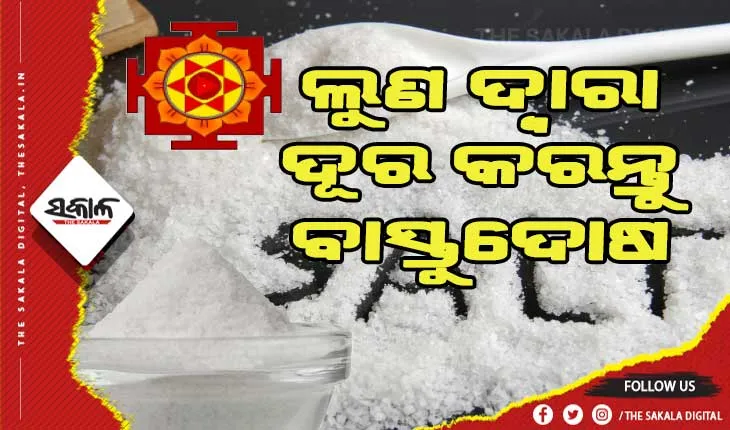 ଲୁଣ ଦ୍ବାରା ଦୂର କରନ୍ତୁ  ବାସ୍ତୁଦୋଷ