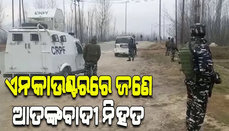 ଅବନ୍ତିପୁରାରେ ସୁରକ୍ଷାକର୍ମୀ ଓ ଆତଙ୍କବାଦୀ ମୁହାଁମୁହିଁ, ଏନକାଉଣ୍ଟରରେ ଜଣେ ଆତଙ୍କବାଦୀ ନିହତ