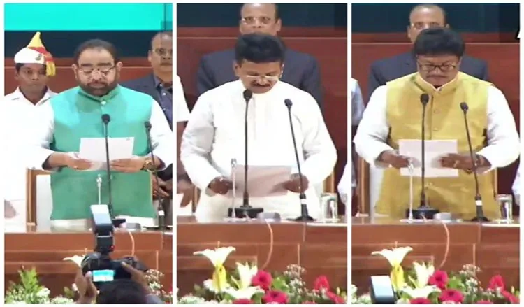 ଜାଣନ୍ତୁ ନବନିର୍ବାଚିତ ୩ ନୂଆ ମନ୍ତ୍ରୀଙ୍କ ମଧ୍ୟରୁ କାହାକୁ ମିଳିଲା କେଉଁ ପଦ…