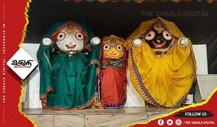 ଦ୍ୱିତୀୟ ଶ୍ରୀକ୍ଷେତ୍ର ବାରିପଦା, ଆଡପ ମଣ୍ଡପରେ ଦର୍ଶନ ଦେଉଛନ୍ତି ତିନି ଠାକୁର