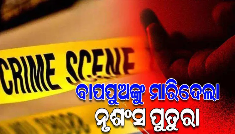 ପାରିବାରିକ କଳହକୁ କେନ୍ଦ୍ରକରି ବାପପୁଅଙ୍କୁ ହତ୍ୟାକଲା ନୃଶଂସ ପୁତୁରା