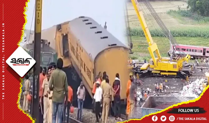 ଓଡ଼ିଶା-ଆନ୍ଧ୍ର ସୀମାରେ ଟ୍ରେନ ଦୁର୍ଘଟଣା: ସରିଲା ଉଦ୍ଧାର କାର୍ଯ୍ୟ, ଚାଲିଛି ଟ୍ରାକ ମରାମତି