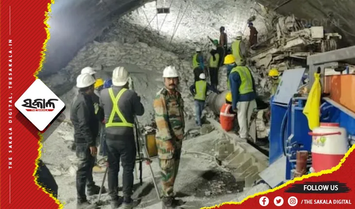ଉତ୍ତରକାଶୀରେ ଟନେଲ୍ ଦୁର୍ଘଟଣା: ଫସି ରହିଥିବା ଶ୍ରମିକଙ୍କ ନିକଟରେ ପହଞ୍ଚିଲା ୬ ଇଞ୍ଚର ପାଇପ୍, ଯାଇପାରିବ କଠିନ ଖାଦ୍ୟ