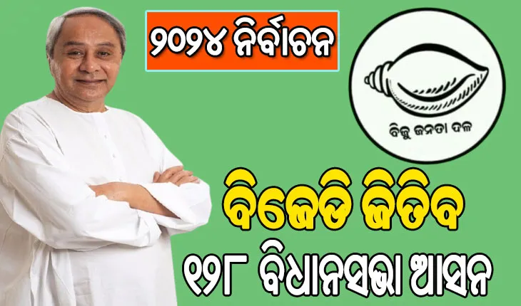 ପ୍ରାକ୍ ନିର୍ବାଚନୀ ଜାତୀୟ ସର୍ଭେ: ୨୦୨୪ ନିର୍ବାଚନରେ ବିଜେଡି ଜିତିବ ୧୨୮ ବିଧାନସଭା ଆସନ