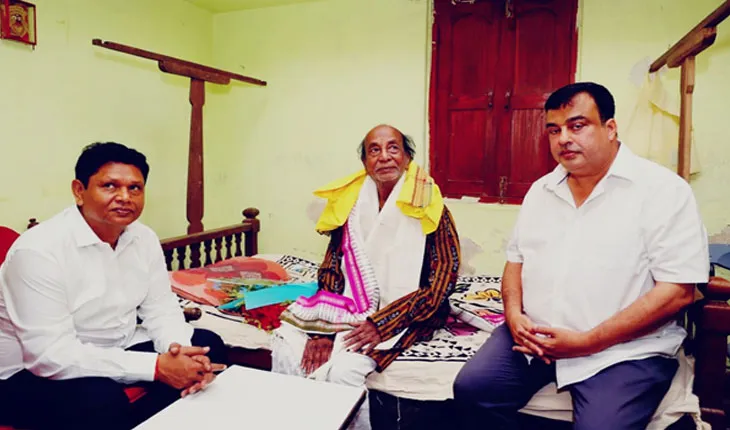 ପଦ୍ମଶ୍ରୀ ବିନୋଦ ପଶାୟତଙ୍କୁ ଭେଟିଲେ ପ୍ରଣବ ଓ ରୋହିତ