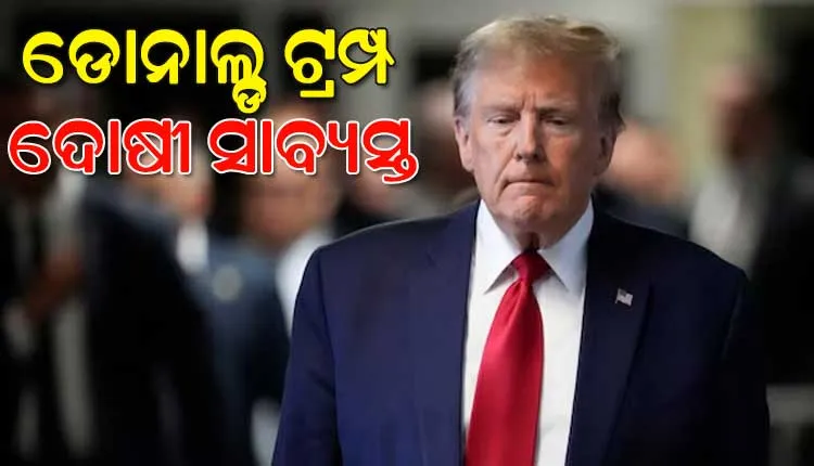 ହସ୍ ମନି ମାମଲା: ଦୋଷୀ ସାବ୍ୟସ୍ତ ହେଲେ ଆମେରିକାର ପୂର୍ବତନ ରାଷ୍ଟ୍ରପତି ଡୋନାଲ୍ଡ ଟ୍ରମ୍ପ