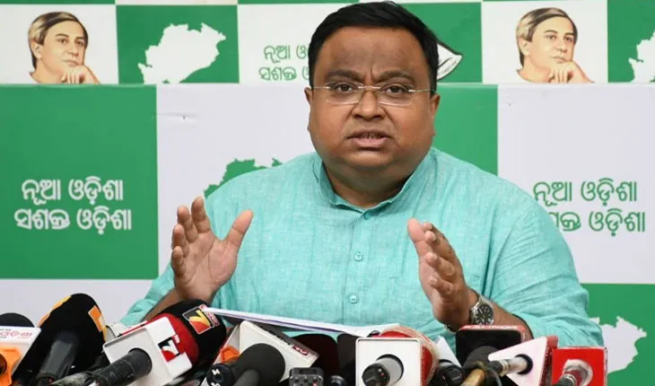 ବିଜେଡିର ମାଗଣା ବିଦ୍ଯୁତ ଘୋଷଣା ପରେ ବିଜେପିକୁ ଲାଗିଛି ଶକ୍ତ ଝଟକା: ସସ୍ମିତ ପାତ୍ର