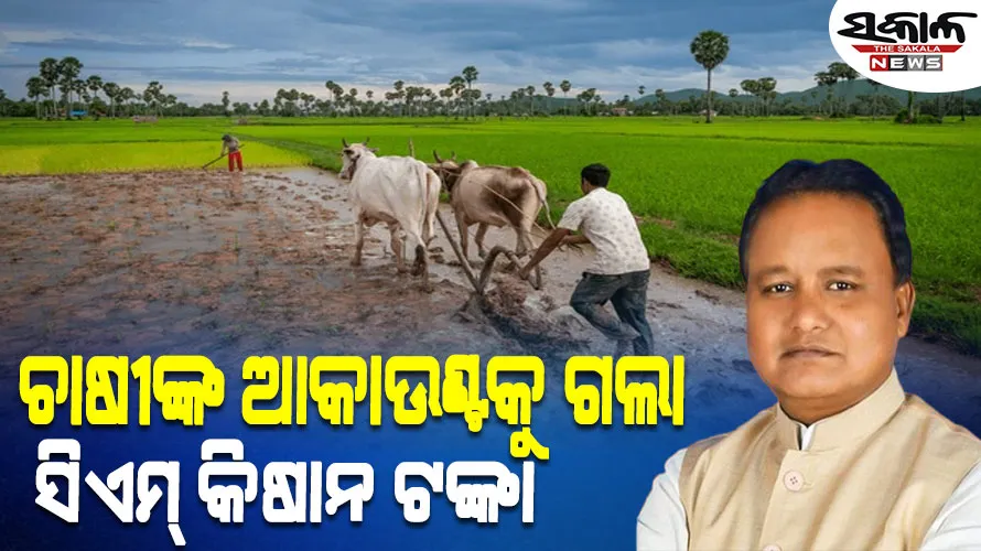 ଚାଷୀଙ୍କୁ ମିଳିଲା 'ସିଏମ୍ କିଷାନ' ଯୋଜନାର ୫ମ କିସ୍ତି, DBT ମାଧ୍ୟମରେ ହିତାଧିକାରୀଙ୍କ ଆକାଉଣ୍ଟକୁ ଗଲା ୨ ହଜାର ଟଙ୍କା
