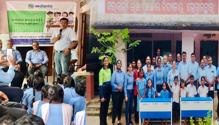 ସୁନ୍ଦରଗଡ଼ରେ ସରକାରୀ ସ୍କୁଲ ଓ ଅଙ୍ଗନବାଡ଼ିର ଭିତ୍ତିଭୂମି ବଢାଇଲା ବେଦାନ୍ତ