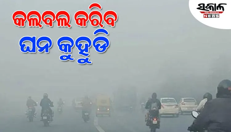 ରାଜ୍ୟର ଅଧିକାଂଶ ସ୍ଥାନରେ ଶୀତ ଲହରୀ ଜାରି, ନାକେଦମ୍‌ କରିବ କୁହୁଡ଼ି 