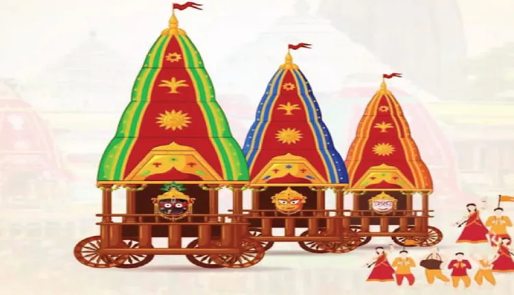 ‌ପୁରୀ ଜିଲ୍ଲା ପ୍ରଶାସନ ଜାରି କଲା ରଥଯାତ୍ରାର ବିଚିତ୍ର ଭିଡିଓ; ନନ୍ଦିଘୋଷରେ ବଳଭଦ୍ର, ତାଳଧ୍ୱଜରେ ଜଗନ୍ନାଥ
