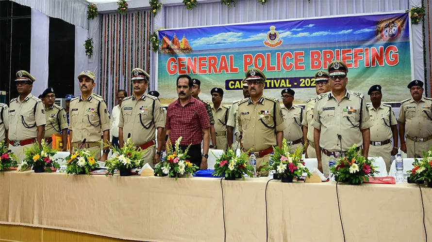 ରଥଯାତ୍ରା ପ୍ରସ୍ତୁତିର ସମୀକ୍ଷା କଲେ ପୁଲିସ ଡିଜି : ସୁରକ୍ଷିତ ଓ ଶୃଙ୍ଖଳିତ ରଥଯାତ୍ରାକୁ ଗୁରୁତ୍ୱ
