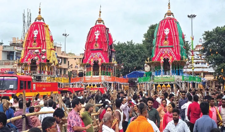 ଆଜି ତିନିରଥର ଦକ୍ଷିଣ ମୋଡ଼…