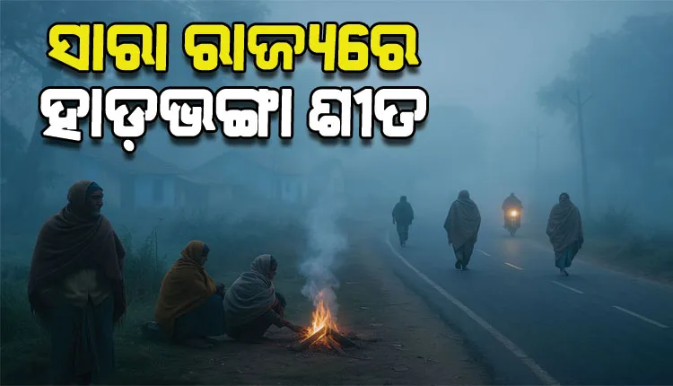 ଅସହ୍ୟ ଜାଡରେ ଥରୁଛି ସାରା ଓଡିଶା, ୪ ଦିନ ପର୍ଯ୍ୟନ୍ତ ବିଭିନ୍ନ ଜିଲ୍ଲାକୁ ଶୀତ ଲହରୀ ଚେତାବନୀ ଜାରି