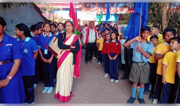 Vivekananda Jayanti Celebrated with Fervor at Laxmisagar Vivekananda Shiksha Kendra