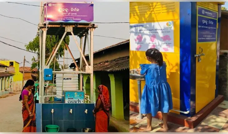ସୁନ୍ଦରଗଡ ଏବଂ ଝାରସୁଗୁଡ଼ାରେ ଗ୍ରାମୀଣ ୱାଶ ଭିତ୍ତିଭୂମିକୁ ପ୍ରୋତ୍ସାହନ ଦେଉଛି ବେଦାନ୍ତ ଆଲୁମିନିୟମର ପ୍ରକଳ୍ପ ‘ନିର୍ମଳ’ 