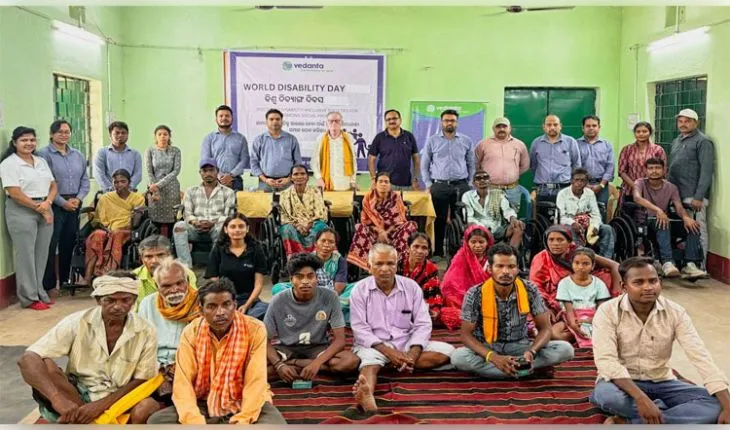 କୁରାଲୋଇରେ ଭିନ୍ନକ୍ଷମଙ୍କ ପାଇଁ ସହାୟତାର ହାତ ବଢାଇଛି ବେଦାନ୍ତ ଆଲୁମିନିୟମ, ସମାବେଶୀ ଗୋଷ୍ଠି ବିକାଶ ପ୍ରତି ପ୍ରତିବଦ୍ଧ 