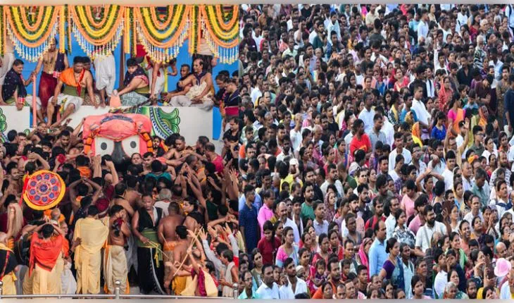 ମହାପ୍ରଭୁଙ୍କ ସ୍ନାନଯାତ୍ରା ପାଇଁ ଜନସମୁଦ୍ର ଶ୍ରୀକ୍ଷେତ୍ରଧାମ; ଭକ୍ତଙ୍କ ହରିବୋଲ, ହୁଳହୁଳିରେ କମ୍ପୁଛି ବଡଦାଣ୍ଡ 