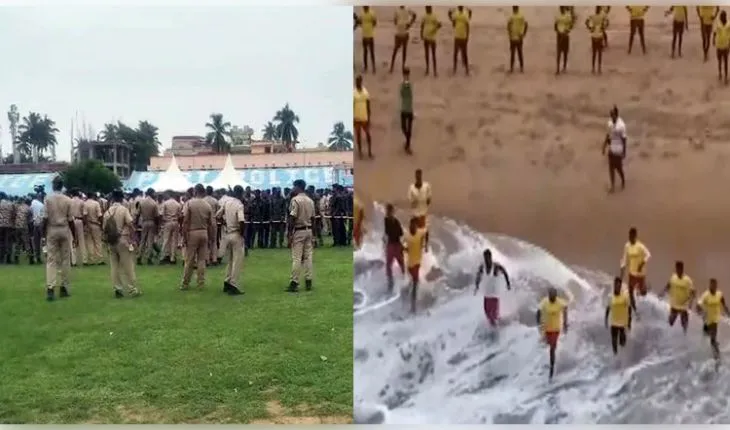 ବିଶ୍ୱପ୍ରସିଦ୍ଧ ଘୋଷଯାତ୍ରାରେ ଶୃଙ୍ଖଳିତ ରଥଟଣା ଓ ପର୍ଯ୍ୟଟକଙ୍କ ସୁରକ୍ଷା ପାଇଁ ପୁରୀରେ ପୋଲିସ ବିଭାଗ ଏବଂ ଲାଇଫଗାର୍ଡଙ୍କ ମକ୍ ଡ୍ରିଲ୍