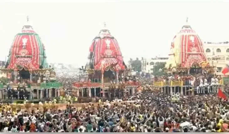 ଶରଧାବାଲିରେ ପହଞ୍ଚିଲା ମହାପ୍ରଭୁ ଶ୍ରୀଜଗନ୍ନାଥଙ୍କ ନନ୍ଦିଘୋଷ ରଥ, ସମ୍ପନ୍ନ ହେଲା ପବିତ୍ର ଗୁଣ୍ଡିଚା ଯାତ୍ରା