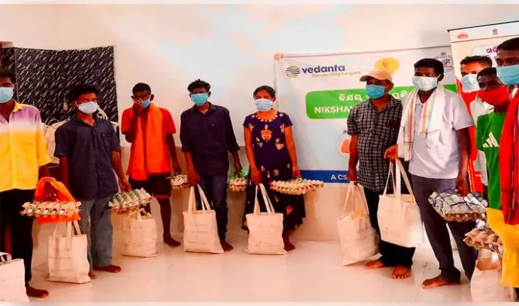ସୁନ୍ଦରଗଡ ଜିଲ୍ଲାରେ ନିକ୍ଷୟ ମିତ୍ର ପଦକ୍ଷେପ ଜରିଆରେ ଯକ୍ଷ୍ମା ରୋଗୀମାନଙ୍କୁ ସହାୟତା କରୁଛି ବେଦାନ୍ତ ଆଲୁମିନିୟମ
