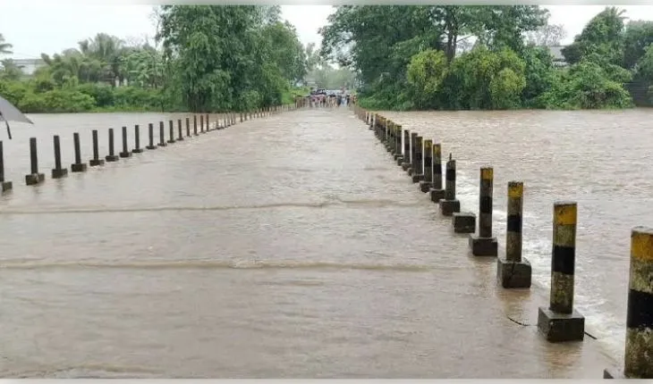ମାଲକାନଗିରିରେ ଲଘୁଚାପ ଜନିତ ଲଗାଣ ବର୍ଷା: ଜାତୀୟ ରାଜପଥରେ ଉଛୁଳୁଛି ପାଣି, ଯୋଗାଯୋଗ ବିଚ୍ଛିନ୍ନ