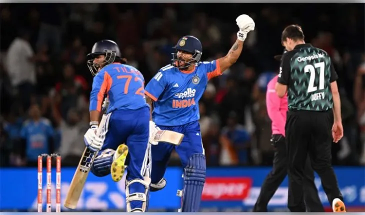 ନ୍ୟୁଜିଲାଣ୍ଡ ବିପକ୍ଷ ଦ୍ୱିତୀୟ T20ରେ ୪ ୱିକେଟରେ ଜିତିଲା ଟିମ୍ ଇଣ୍ଡିଆ, ସିରିଜରେ ୨-୦ରେ ଆଗୁଆ