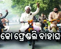 କାର୍ ନୁହେଁ, ଇଲେକ୍ଟ୍ରିକ୍ ବାଇକ୍‌ରେ ବାହା ହେବାକୁ ଆସିଲା ବର