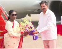 ତିନି ଦିନିଆ ଓଡ଼ିଶା ଗସ୍ତରେ ରାଷ୍ଟ୍ରପତି ଦ୍ରୌପଦୀ ମୁର୍ମୁ, ଭୁବନେଶ୍ବର ବିମାନବନ୍ଦରରେ ଭବ୍ୟ ସ୍ୱାଗତ