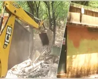 ଯୁବ ବିଜେପି ନେତା ପ୍ରକାଶ ପାଶୱାନଙ୍କ ବେଆଇନ୍ ଅଫିସ ଭାଙ୍ଗିଲା ବନ ବିଭାଗ