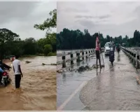 ଲଗାଣ ବର୍ଷାରେ ମୟୂରଭଞ୍ଜ ସ୍ଥିତି ବେହାଲ; ବାଙ୍ଗିରିପୋଷି ଓ ସାରସକଣାରେ ସର୍ବାଧିକ ବର୍ଷା, କାତରା ଓ ବୁଢାବଳଙ୍ଗରେ ବନ୍ୟା