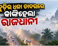 ଭୁବନେଶ୍ୱରରେ ଚଳିତ ବର୍ଷର ପ୍ରଥମ ଘନ କୁହୁଡ଼ି: ୧୫୦ ମିଟରକୁ ଖସିଲା ଦୃଶ୍ୟମାନ ଦୂରତା, ଯାତାୟାତ ବାଧାପ୍ରାପ୍ତ 