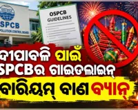 ଦୀପାବଳି ପାଇଁ OSPCB ର ମାର୍ଗଦର୍ଶିକା ଜାରି: ବ୍ୟାନ୍ ହେଲା ବାରିୟମ୍ ବାଣ, ଜାଣନ୍ତୁ କେବେ ଓ କିଭଳି ଫୁଟାଇବେ ବାଣ... 