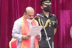 କର୍ଣ୍ଣାଟକର ୨୩ତମ ମୁଖ୍ୟମନ୍ତ୍ରୀ ଭାବେ ଶପଥ ନେଇଛନ୍ତି ବାସବରାଜ ବୋମାଇ