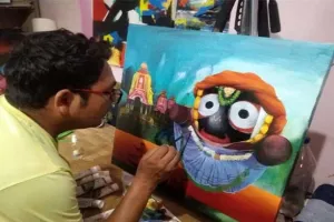 ରାଜ୍ୟସ୍ତରୀୟ ଚିତ୍ରଶିଳ୍ପୀ ଶିବିର; ରଥଖଳା ଓ ତିନି ରଥ ଆଙ୍କି ମନମୋହିଲେ ମୁକ୍ତିପଦ
