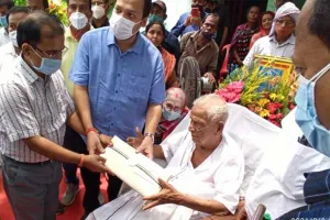 ବିଶିଷ୍ଟ ସ୍ୱାଧୀନତା ସଂଗ୍ରାମୀ ସାରଦା ପ୍ରସାଦ ରାୟ ପାଇଲେ ରାଷ୍ଟ୍ରପତି ସମ୍ମାନ