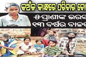 କଅଁଳ କାନ୍ଧରେ ପରିବାର ବୋଝ: ପିଲାମାନେ ଅନଲାଇନରେ ପାଠ ପଢୁଥିବା ବେଳେ ଖାଦ୍ୟ ମୁଠାଏ ପାଇଁ ଚନ୍ଦନଙ୍କ ସଙ୍ଘର୍ଷ