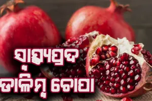 ଜାଣନ୍ତୁ ଡାଳିମ୍ବ ଚୋପାର ଲାଭଦାୟକ ଗୁଣ